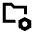 Folder Managed Alt Icon from Sharp Line - Material Pro Set