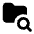 Folder Search Fill Icon from Rounded Fill - Material Pro Set