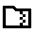 Folder Zip Icon from Sharp Line - Material Pro Set