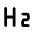 Format H2 Icon from Rounded Line - Material Pro Set