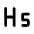 Format H5 Fill Icon from Rounded Fill - Material Pro Free Set