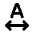 Format Letter Spacing 2 Icon from Rounded Line - Material Pro Set