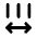 Format Letter Spacing Fill Icon from Rounded Fill - Material Pro Set