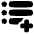 Format List Add Icon from Plump Solid Set
