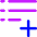 Format List Add Icon from Core Neon Set