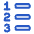 Format List Numbered Icon from Plump Duo Set