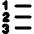 Format List Numbered Icon from Core Remix Set