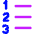 Format List Numbered Icon from Core Neon Set
