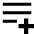 Format Text Block Add Icon from Sharp Solid Set