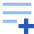 Format Text Block Add Icon from Sharp Flat Set