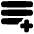 Format Text Block Add Icon from Plump Solid Set