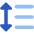 Format Text Line Spacing Icon from Core Flat Set
