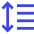 Format Text Line Spacing Icon from Sharp Duo Set