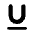 Format Underlined Icon from Rounded Line - Material Pro Set