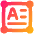 Horizontal Text Box Icon from Plump Gradient Set