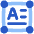 Horizontal Text Box Icon from Plump Flat Set