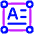 Horizontal Text Box Icon from Plump Neon Set