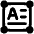 Horizontal Text Box Icon from Plump Remix Set