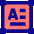 Horizontal Text Box Icon from Sharp Pop Set