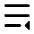 Indent Last Line Fill Icon from Rounded Fill - Material Pro Set