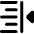Indent Right Icon from Core Remix Set