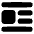 Insert Center Left 1 Icon from Plump Solid Set