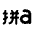Language Chinese Pinyin Fill Icon from Rounded Fill - Material Pro Set