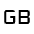 Language Gb English Icon from Outlined Line - Material Symbols Set