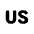 Language Us Icon from Rounded Line - Material Pro Set