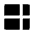 Layout Window 23 Fill Icon from Outlined Fill - Material Pro Set