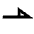 Line End Half Triangle Icon from Sharp Line - Material Pro Set