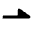 Line End Half Triangle Fill Icon from Rounded Fill - Material Pro Set
