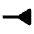 Line End Inverted Triangle Fill Icon from Rounded Fill - Material Pro Set