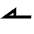 Line Start Half Triangle Icon from Sharp Line - Material Pro Set