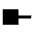Line Start Square Fill Icon from Sharp Fill - Material Pro Set