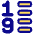 List 1 To 9 Icon from Plump Pop Set
