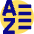 List A To Z Icon from Sharp Pop Set