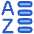 List A To Z Icon from Plump Duo Set