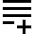 List Add Icon from Sharp Line Set