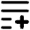 List Add Icon from Core Remix Set