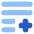 List Add Icon from Plump Flat Set
