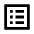 List Alt Icon from Sharp Line - Material Pro Set