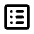List Alt Icon from Rounded Line - Material Pro Set