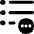 List Bullet Badge Ellipsis Icon from Flex Remix Set