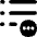 List Bullet Badge Ellipsis Icon from Flex Solid Set