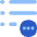 List Bullet Badge Ellipsis Icon from Flex Flat Set