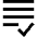 List Check Icon from Sharp Line Set