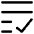 List Check Icon from Core Line Set