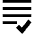 List Check Icon from Sharp Solid Set