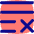 List Cross Icon from Flex Pop Set
